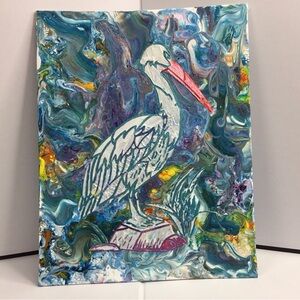 One of a kind Pelican art